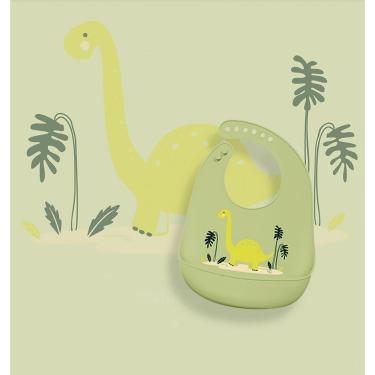 Imagem de Babador Silicone Dino