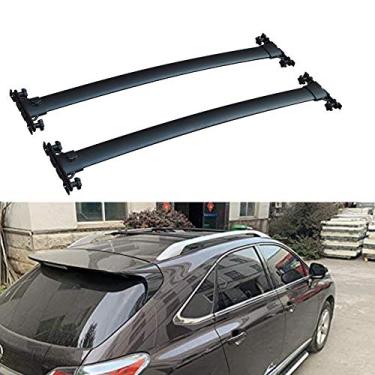 Imagem de UDP 2 peças barras transversais de alumínio para Lexus RX RX270 RX350 RX450 2009-2015 suporte bagagem, bagagem, bagagem, bagagem, bagagem, bagagem, bagagem, bagagem, bagagem, trilho de rack de teto
