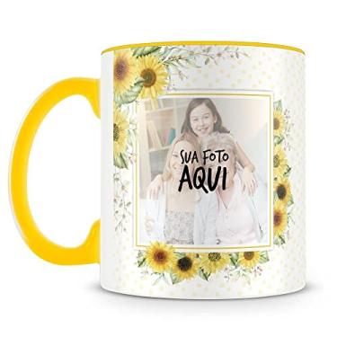 Imagem de Caneca Personalizada Girassol (2 Fotos)