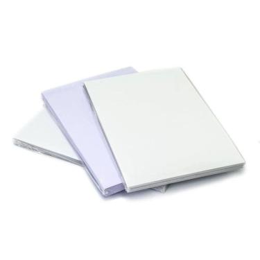 Imagem de Folhas Imprimíveis para Placas de PVC, Crachá, Cardápio - 100 Unidades