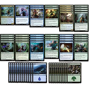 Imagem de Deck Merfolk verde azul - legal moderno - personalizado - Magic The Gathering - MTG - 60 cartas