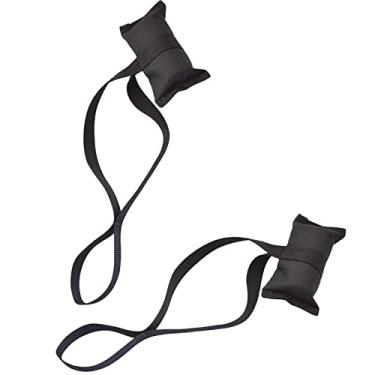 Imagem de UGPLM Âncoras de canoa, alças de caiaque, alças de âncora, alças de âncora, laços rápidos resistentes para canoas, transporte de arco, popa e acessórios para barcos, calção