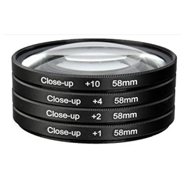 Imagem de TECKEEN Filtro de close-up de vidro óptico, kit de filtro de alumínio para lente macro para Nikon para Pentax para Sony DSLR