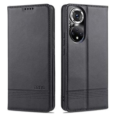 Imagem de HONGYAN Capa de telefone Para honra 50 Pro azns AZNS TEXTURA DE TEXTURA HORIZONTAL CASA DE CHURO DE CARTÃO COM CARTAS E SUPLANDO E ATUALIZAÇÃO Capa protetora