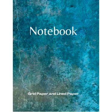 Imagem de Notebook: Project Workbook with 240 Numbered Pages Ruled Line Dot Journal Paper and 5x5 Grid Paper | 8.5" x 11" | PLUS Contacts Pages | For Ideas, Notes, Sketches