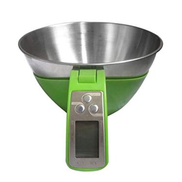 Imagem de balanças de cozinha digitais precisas balanças eletrônicasbaking nutrição alimentos precisão elegante design fino cozinhar para casa + cozinha 5kg / 1g