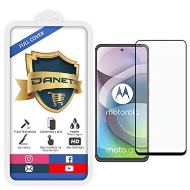 Imagem de Película De Vidro Temperado 3D Full Cover Para Motorola Moto G 5g com Tela de 6.7" Polegadas - Proteção Blindada Top Premium Que Cobre Toda A Tela