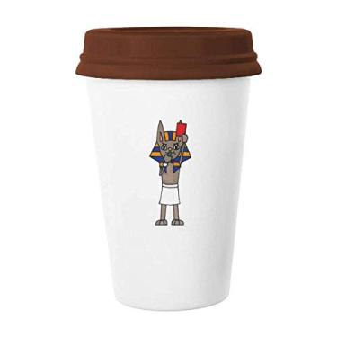 Imagem de Apito de cartão vermelho para múmia desenho de árbitro Caneca de cerâmica para copo de café