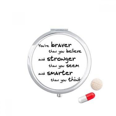 Imagem de Braver Stronger Smarter Caixa de armazenamento de remédios