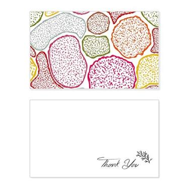 Imagem de Estrutura de células de microscópio colorida, cartão de agradecimento biológico, papel de aniversário, agradecimento de casamento