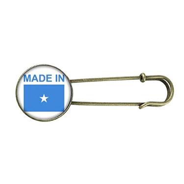 Imagem de Feito na Somália, Country Love Retrô Broche de Metal Pin Clip Joias