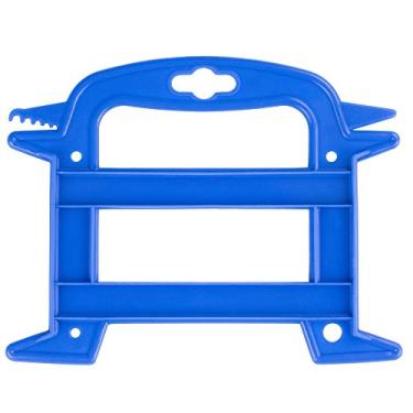 Imagem de Organizador de corda e corda West Coast Paracord Line – evita emaranhados, ganchos e nós em sua corda de paraquedas – Preto, azul, verde, roxo, vermelho ou branco – Pacotes com 1, 5, 10 ou 20, Azul, 1 Pack