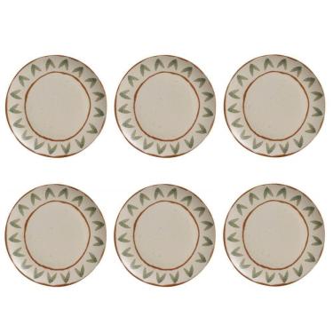 Imagem de Conjunto De Pratos Rasos 06 Peças Coup Magari Porto Brasil