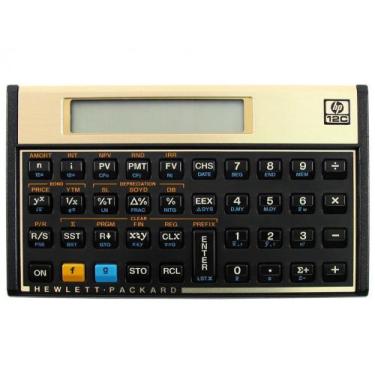 Imagem de Calculadora Financeira Hp 10 Dígitos 120 Funções - 12C Gold Box Preta