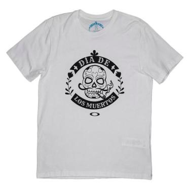 Imagem de Camiseta Oakley Dia De Los Muertos Skull Graphic Sm24 Off