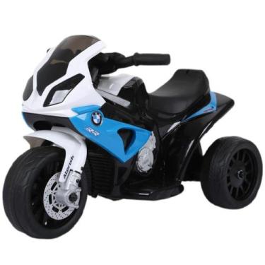 Imagem de Moto Elétrica Infantil Triciclo Criança 3km/H Até 20Kg Bateria Recarre