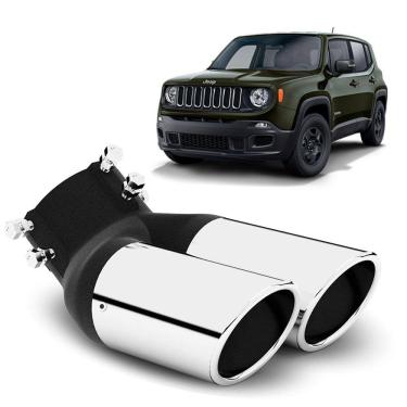 Imagem de Ponteira De Escapamento Jeep Renegade 2016 Até 2023 Classic