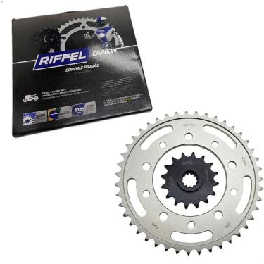 Imagem de Kit Coroa Pinhão Riffel Carbon Nc 700 Ct 700 Nc 750 Xa-M