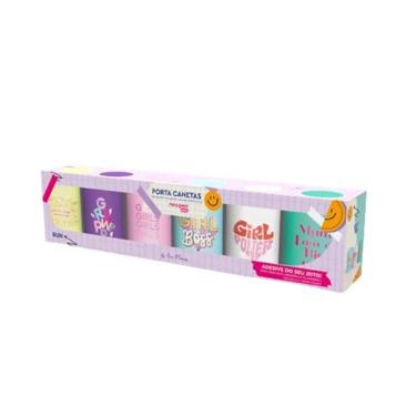 Imagem de Porta Canetas Girls Kit C/6 - Newpen