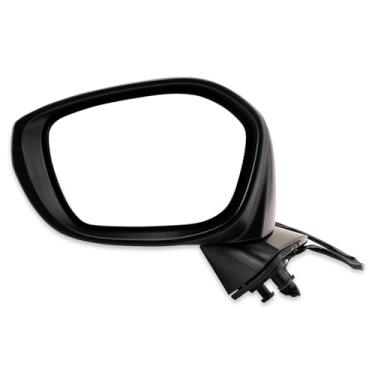 Imagem de LOIYLLEN Substituição do espelho retrovisor do lado esquerdo do motorista para Honda Civic 2022 2023 2024 - Espelhos retrovisores com 3 pinos e ajuste elétrico, branco.