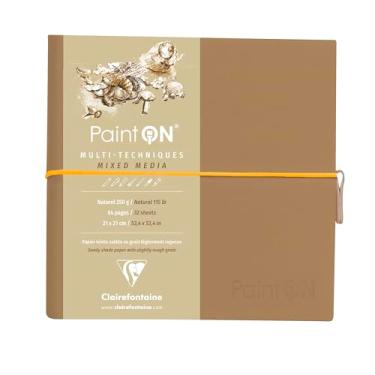 Imagem de Bloco Papel Natural Mult Técnicas 250g
