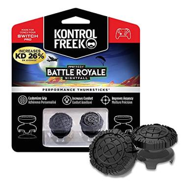Imagem de KontrolFreek FPS Freek Battle Royale Nightfall para controle Nintendo Switch Pro | Thumbsticks de desempenho | 2 Côncavos de cintura alta | Preto