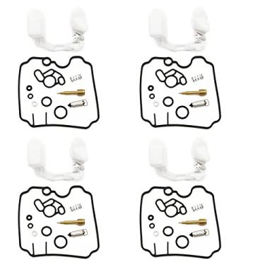 Imagem de Kit de reparo de carburador Sistema de combustível para XJ600N XJ600S Diversion 1992-1994 XJ600 XJ 600 N S boia e peças de junta de agulha flutuante