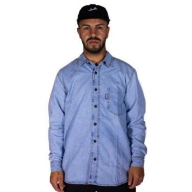 Imagem de Camisa Hocks Jeans O.D 23655/696-Masculino