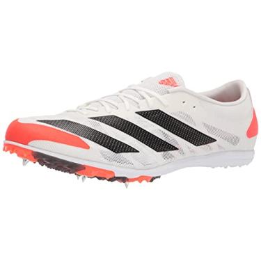 Imagem de adidas Adizero XCS, Branco/Preto/Vermelho Solar., 14 Women/13 Men