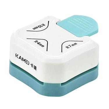 Imagem de F Fityle Cortador de canto de papel 3 em 1, ferramenta de corte de canto de 4/7/10 mm para cartão de foto de papel, scrapbook, artesanato, projetos faça-você-mesmo