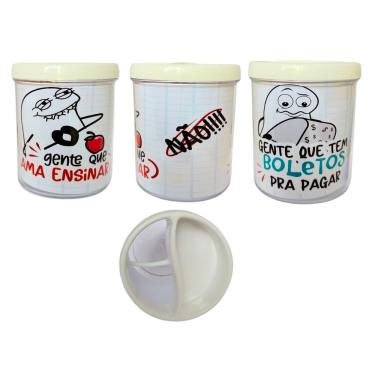 Imagem de Organizador Porta Lápis Divisória Acrílico Professores UN