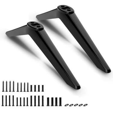 Imagem de Dinghosen Pernas de TV para Smart TV TCL Roku, 28"-65" Preto, Suporte Base de TV TCL