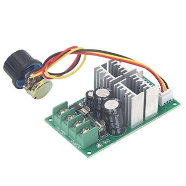 Imagem de Controlador de velocidade do motor PWM, controlador de velocidade do motor DC6-60V DC ajustável 0-100% para regulador de velocidade do motor