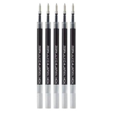 Imagem de Refil de tinta azul Zebra JLV-0.4 (RJLV4-BL), 0,4 mm, para Sarasa Dry × 5 pacotes/total 5 peças