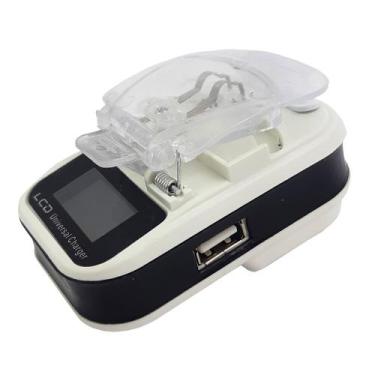 Imagem de Carregador Universal de Bateria de Celular Com LCD CZK-USB-01 - X-cell