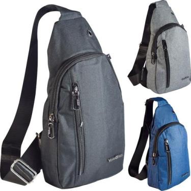 Imagem de Mochila Transversal Reforçada Alça Ajustável Urbana Juvenil - Yepp, Pr