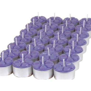 Imagem de Velas Aromáticas de Jasmim 12 unidades Aromatizada Rechaud - Velitas (