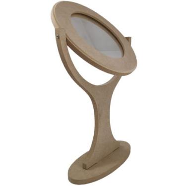 Imagem de Moldura Com Espelho Giratório De Mesa Em MDF - Atelie Arte Coisas