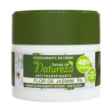 Imagem de Desodorante Creme  Seivas da Natureza 50g  Flor de Jasmim - Biocare