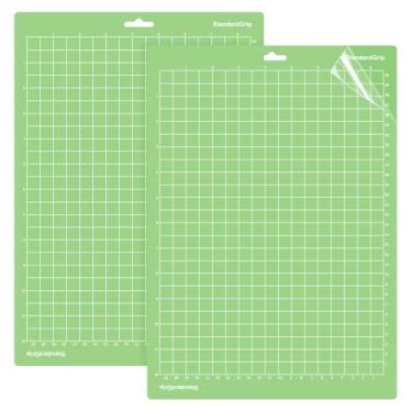 Imagem de WISYOK Tapetes de corte de 30 x 21 cm para Cricut Joy Xtra, pacote com 2 tapetes de corte adesivos reutilizáveis para artesanato, acolchoamento, costura