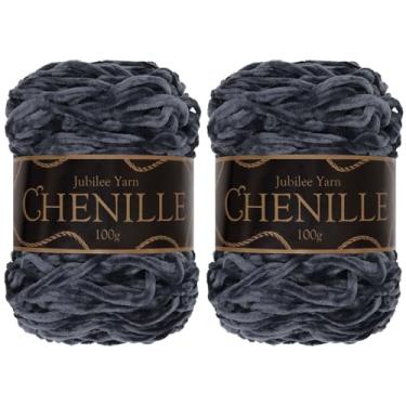 Imagem de Fio de chenille – Fio de peso penteado – 100g/novelo – Cabernet Sauvignon – 2 novelos