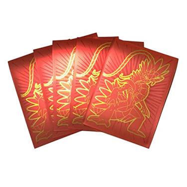 Imagem de Capas para cartas Koraidon Pokemon – Protetores de baralho escarlate e violeta x65 – Caixa Elite Trainer