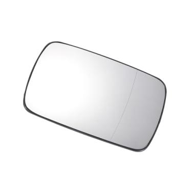 Imagem de Motoforti Substituição de vidro retrovisor do lado direito do passageiro do carro com placa de suporte vidro branco aquecido para BMW Série 3 E30 E36 1982-2000 Longa duração