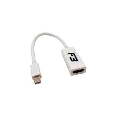 Imagem de Adaptador Mini Displayport para HDMI, F3, Branco- JC-MHMI