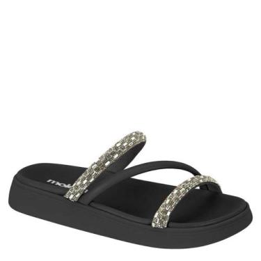 Imagem de Tamanco Casual Feminino Moleca Confortável Original 5469.121, Preto, C