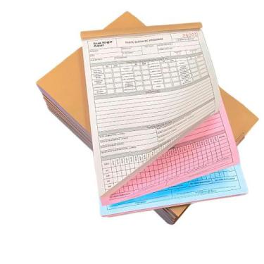 Imagem de Bloco 100 folhas - 100x3 - ap75g - 10,5x15cm - 10 unidades - Corpel