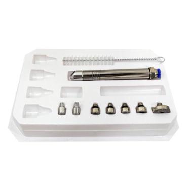 Imagem de Caneta Diamantada Com 5 Ponteiras E Corpo De Inox - BCMED - Não defini