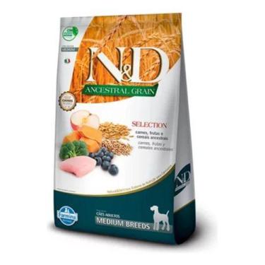 Imagem de Racao P/caes Adulto N&d Ancestral Selection Medium 15kg - Farmin@