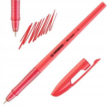 Imagem de Caneta Esferográfica Stabilo 0.7mm RE-LINER, VERMELHA