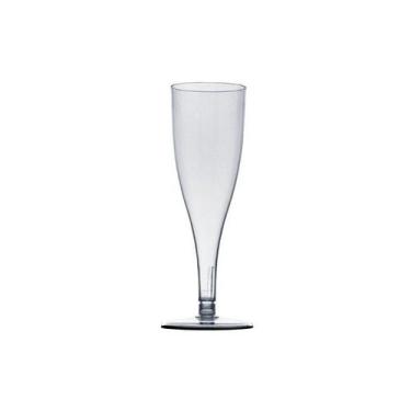 Imagem de Taça Acrílica Crystal 140ml para Champagne PIT 140 Plastilânia Pacote 